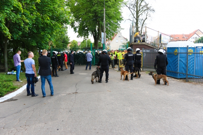 Kibice Motoru Lublin już w Elblągu - zobacz zdjęcia. Transmisja LIVE meczuKibice Motoru Lublin już w Elblągu - zobacz zdjęcia. T
